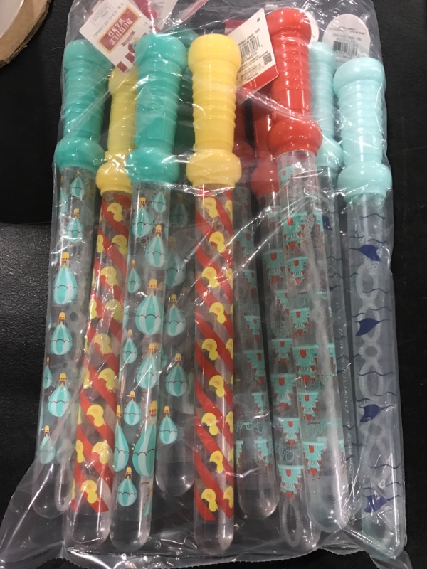 Photo 2 of [10 Pack] Bubble Wands- Designs May Vary