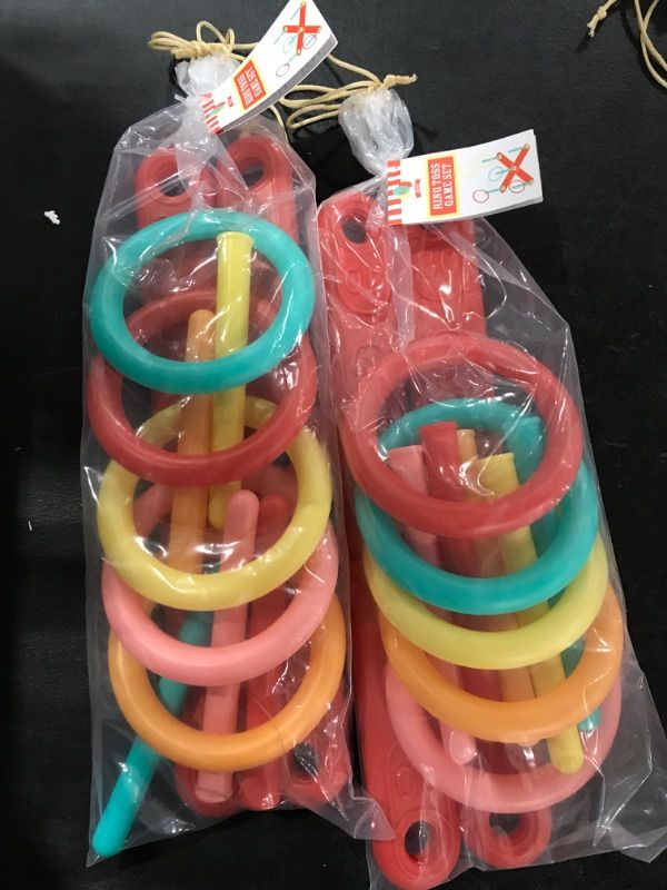 Photo 2 of [2 Pack] Ring Toss Game Set