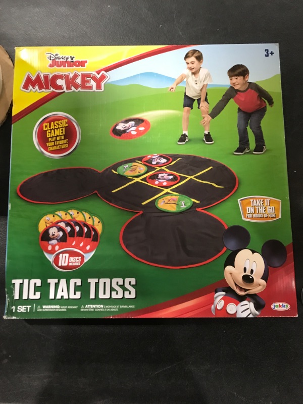 Photo 2 of Disney Mickey Mouse Tic Tac Toe Toss