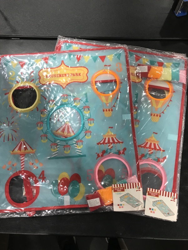Photo 1 of [2 Pack] Target Carnival Games- Amusement Park Bean Bag Toss
