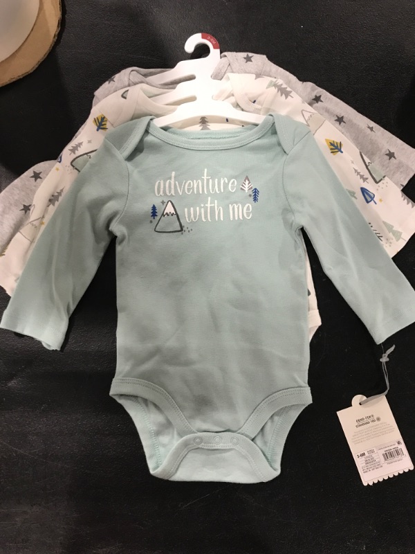 Photo 1 of [3-6mo] 3 Pc Long Sleeve Onsies