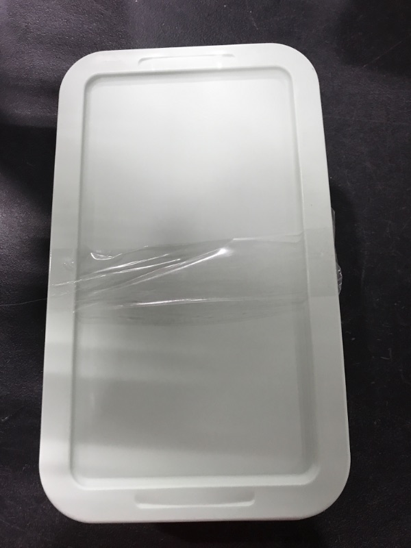 Photo 3 of 2pk 6qt Clear Storage Boxes Green - Room Essentials