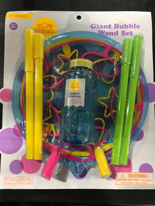 Photo 2 of Giant Bubble Wand 2pk - Sun Squad