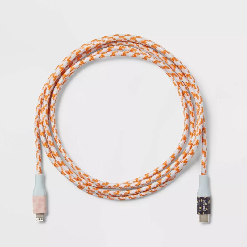 Photo 1 of Heyday™ 6' Lightning to USB-C Braided Cable - Aliyah Salmo