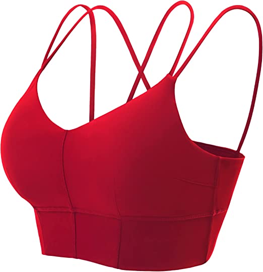 Photo 1 of [Size M] Moto Run Sports Bra- Red