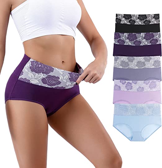 Photo 1 of [Size L] Honzadar Womens High Waist Underwear,Tummy Control briefs,Postpartum Panties,Full Coverage