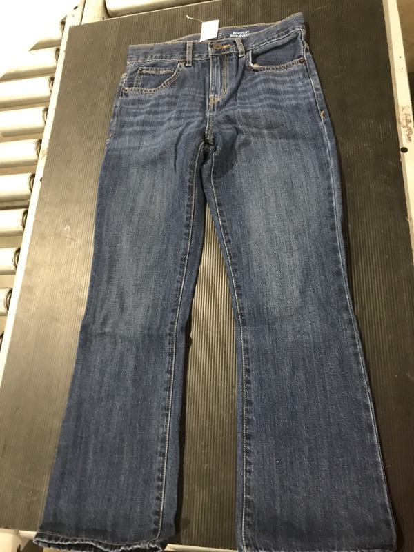 Photo 2 of [Size 10] The Children's Place Boys Basic Bootcut Jeans - Denim 