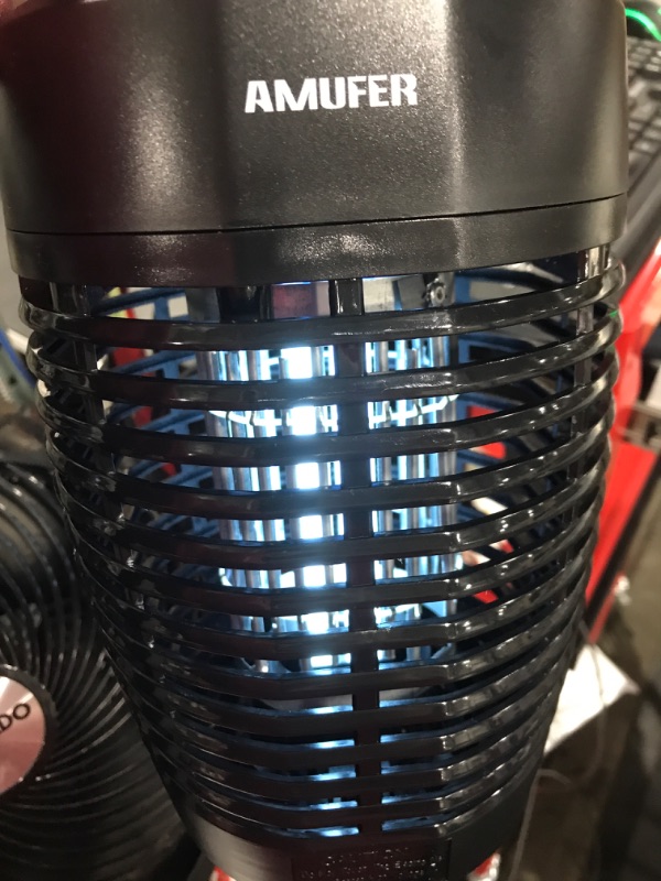 Photo 1 of AMUFER Bug Zapper,4000V Powerful Electric Mosquito Zapper with 13W UV Light,IPX4 Waterproof Fly Trap for Outdoor and Indoor

