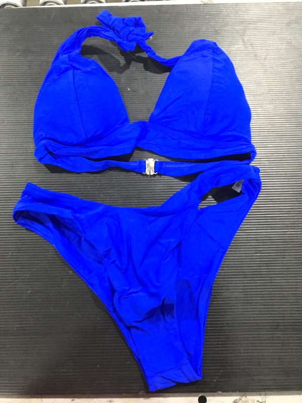 Photo 1 of [Size L] Blooming Jelly Bikini- Royal Blue