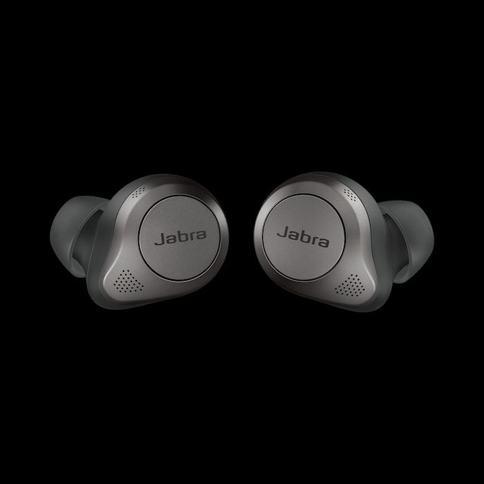 Photo 1 of Jabra - Elite 85t True Wireless Advanced Active Noise Cancelling Earbuds - Titanium Black
