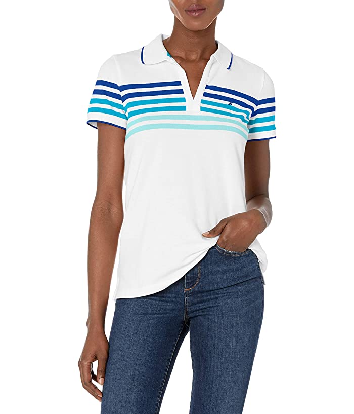 Photo 1 of [Size S] Nautica Women's Stretch Cotton Polo Shirt
