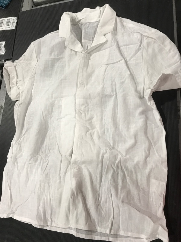 Photo 1 of [Size M] Ladies White Button Up