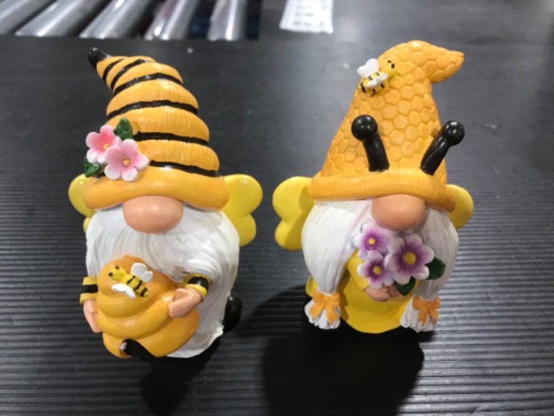 Photo 1 of 2 Pack- Honey Bee Decor Gnomes