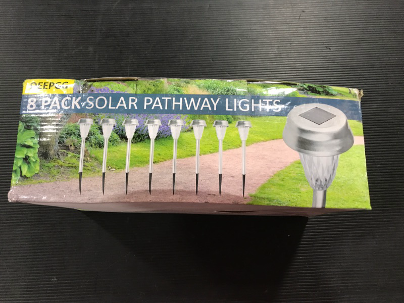 Photo 1 of 8 Pack Solar Pathway Lights