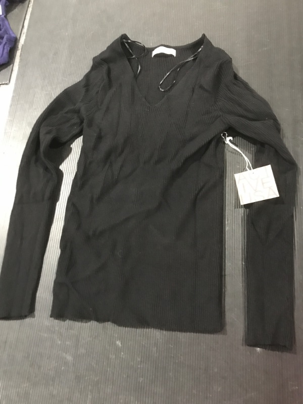 Photo 1 of [Size L]Active USA Ladies Long Sleeve- Black