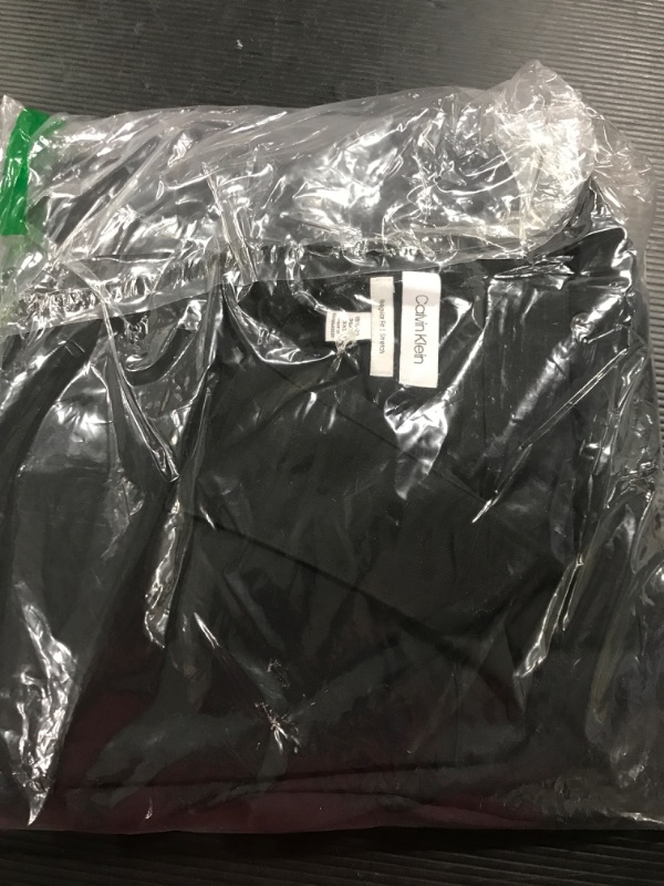 Photo 2 of [Size 3XL] Calvin Klein Regular Fit Stretch Button Down- Black