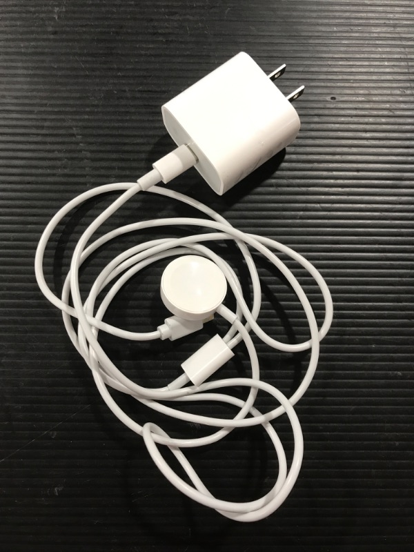 Photo 1 of Apple Watch Magnetic Fast Charger to USB-C Cable (1 m) with Block