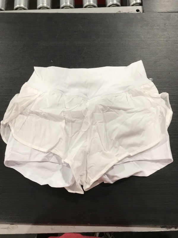 Photo 1 of [Size M] Adodos Ladies Athletic Shorts [White]