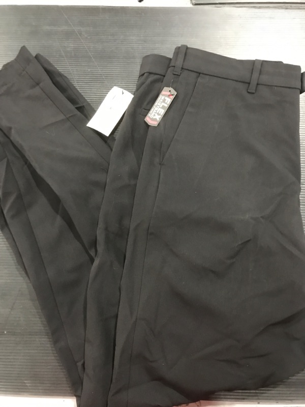 Photo 2 of [Size 32x32] Van Heusen Men's Flex Straight-Fit Dress Pants- Black