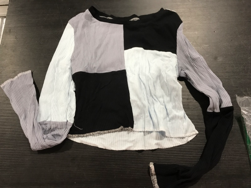 Photo 1 of [Size M] Shein Long Color Block Long Sleeve