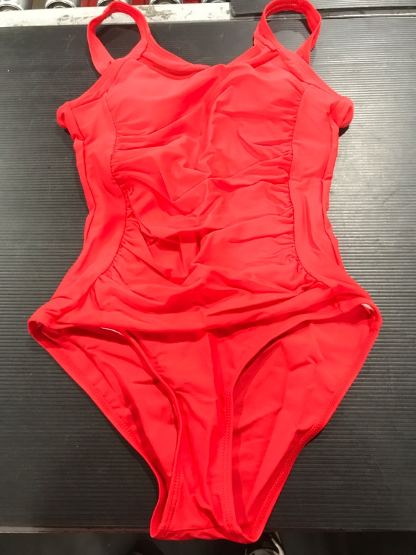Photo 1 of [Size S] Women's 1 Pc Swimsuit- Red