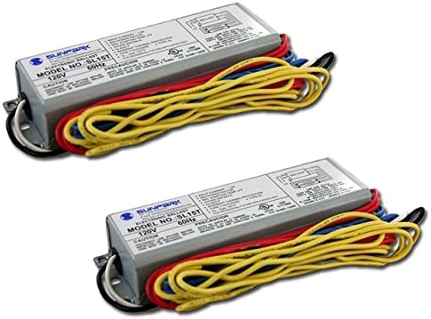 Photo 1 of Sunpark SL15T Electronic Ballast for Multiple CFL and Linear Fluorescent Lamps (2 Pack)
