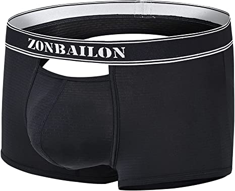 Photo 1 of [Size M] Men's Bulge Enhancing Sexy Underwear- Black