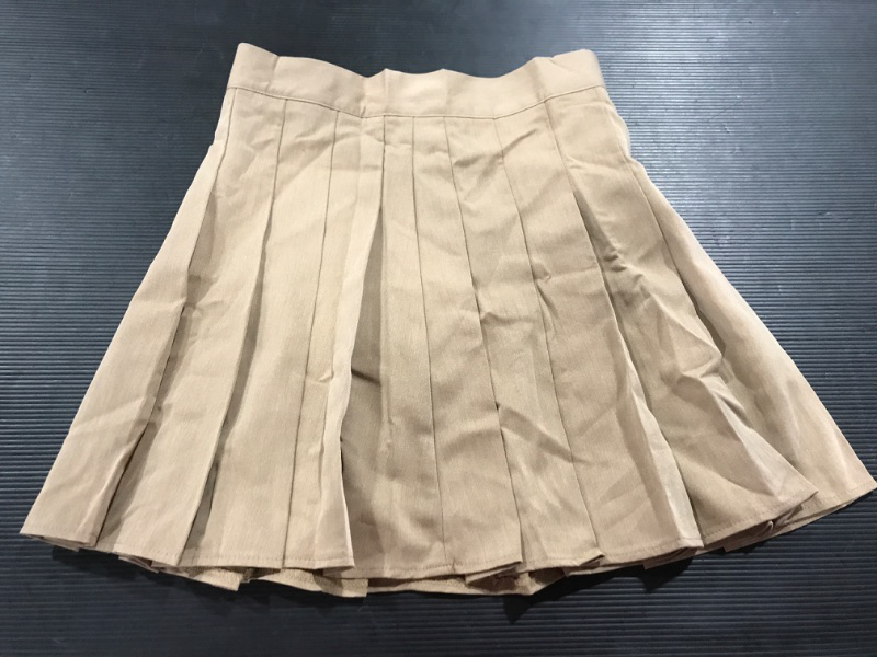 Photo 1 of [Size M/L] Ladies Short Pleated Skirt- Beige