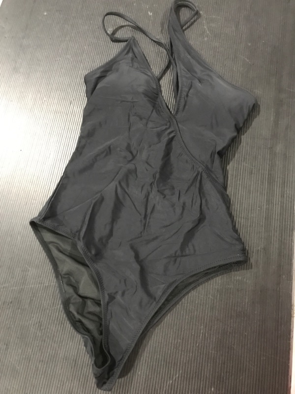 Photo 1 of [Size S] 1pc Women's Swimsuit- Black