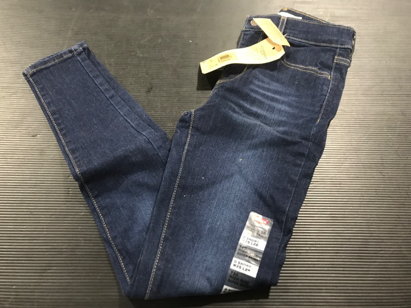 Photo 2 of [Size 0] Levi's® Women's 720 High Rise Super Skinny Jeans in Short Length