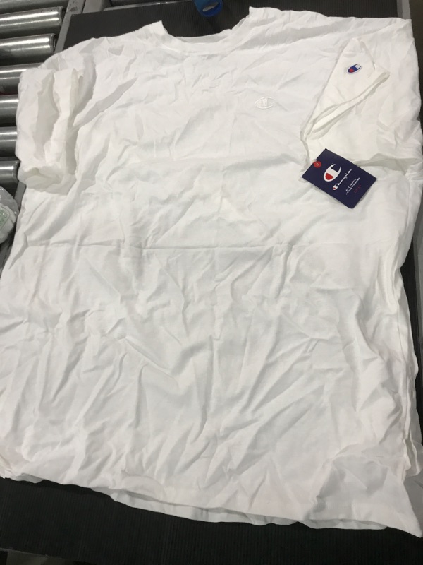 Photo 2 of [Size 3XXXL] Men's Champion Heavy Duty Classic White Tee