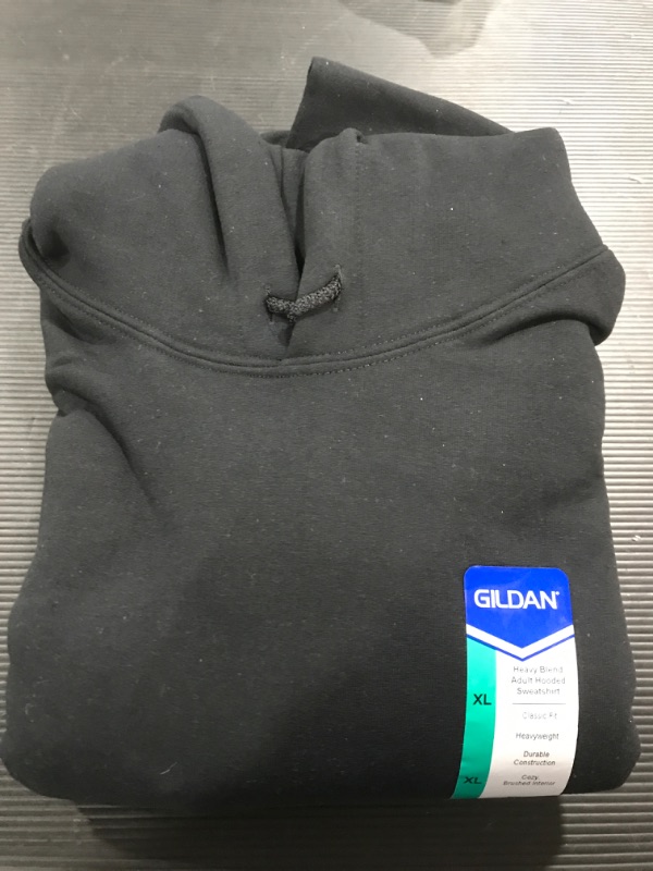 Photo 2 of [Size XL] Gildan Hooded Sweatshirt [Black]