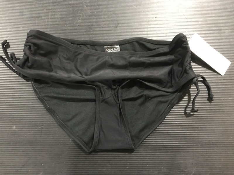 Photo 2 of [Size S] Catalina Side Tie Swim Bottom- Black