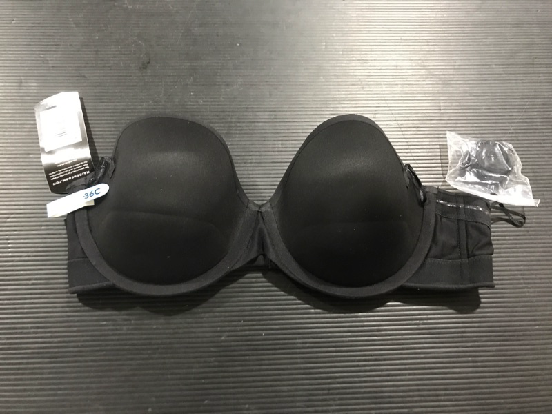 Photo 2 of [Size 36C] Maidenform Love the Lift Demi Strapless Multiway Bra- Black