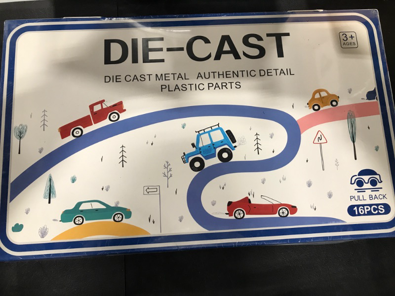 Photo 1 of DIE-CAST METAL 16 PIECE SET  **FACTORY SEALED**