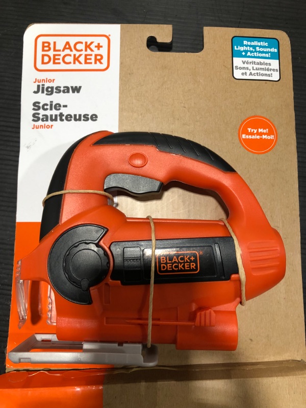 Photo 2 of Black & Decker Jr. Electronic Tool Jigsaw