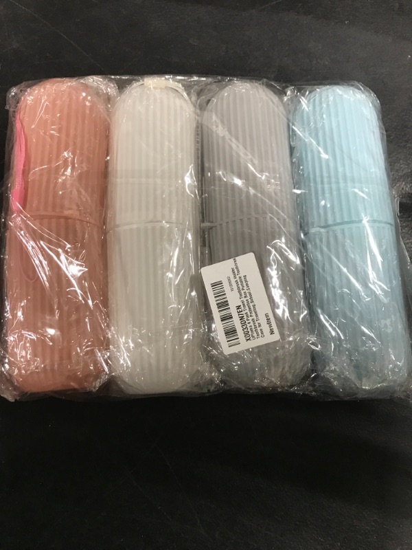 Photo 1 of 4 PK TRAVEL TOOTHBRUSH HOLDER