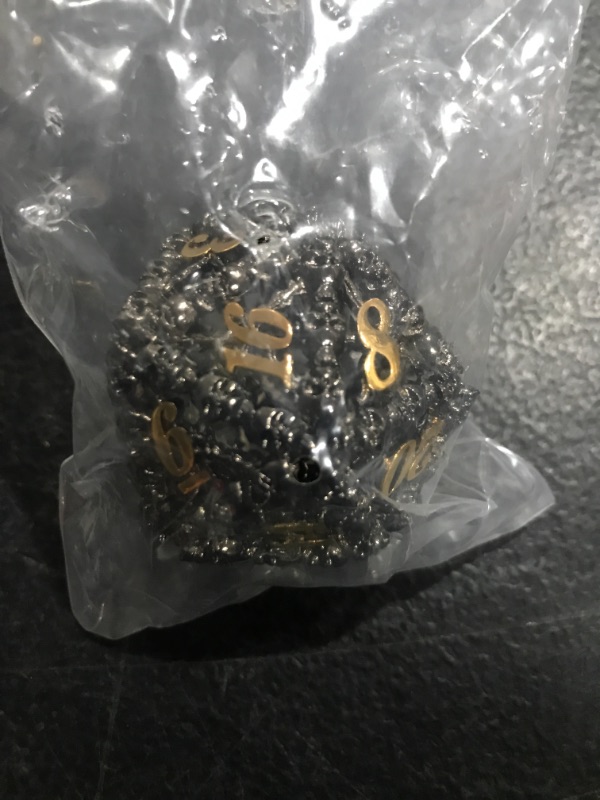 Photo 1 of HVCMISHILE 40mm Large D&D Hollow Metal D20 Skull Galore Dice for DND Dungeons and Dragon of Pathfinder Tabletop RPG Polyhedral Dice (Antique Copper D20 Skull Dice)