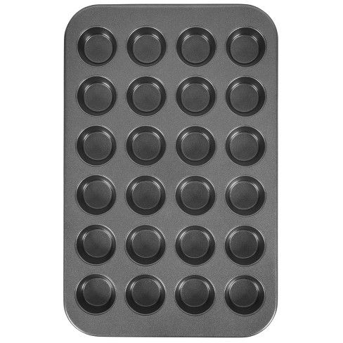 Photo 1 of 24 Cup Nonstick Mini Muffin Pan, Set of 2