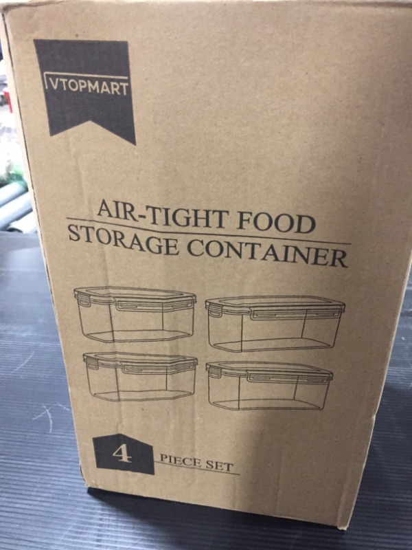 Photo 1 of AIR TIGHT FOOD STORAGE CONTAINERS