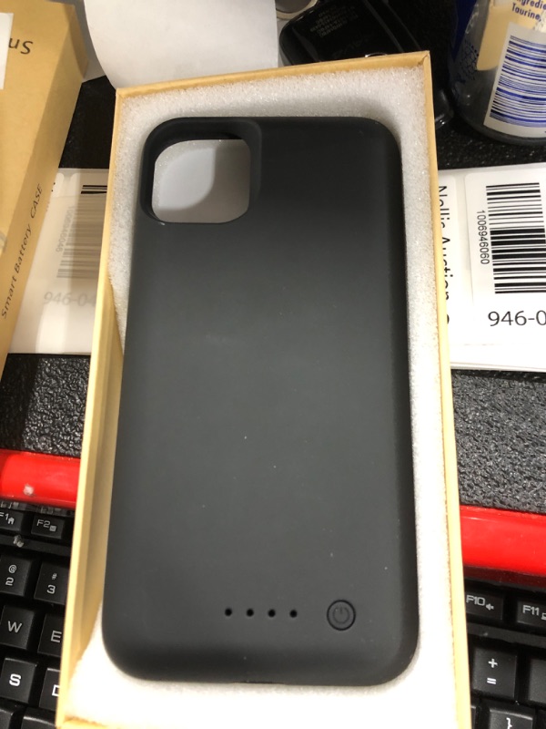 Photo 1 of iPhone 11 Battery Case, Black