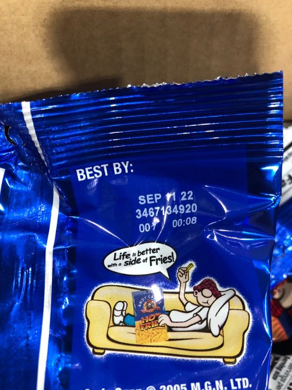 Photo 3 of Andy Capp's Hot Fries 12-3oz Bags. Expired Best By Sep 11/22