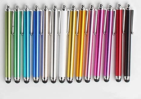 Photo 1 of  Stylus Pens for Touch Screens,10 Pack Capacitive Touch Screen Stylus Compatible with iPad, iPhone, Tablets, Samsung, Kindle Touch All Universal Touch Screen Devices (10 Multicolor)