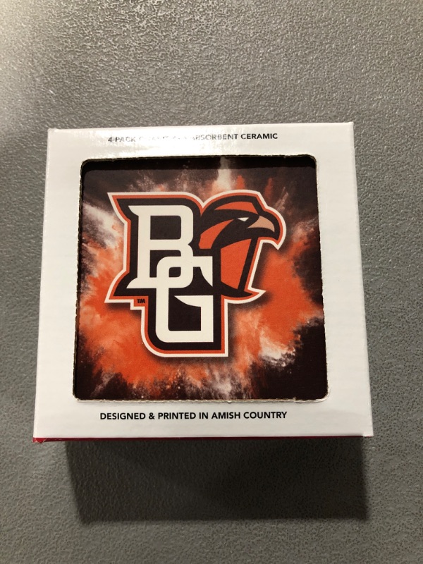 Photo 1 of 4 PACK CERAMIC COASTERS
Bowling Green State University