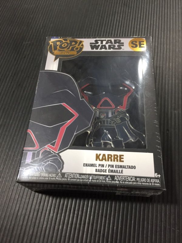 Photo 2 of Funko Pop! Sized Pin Star Wars: Karre (SE)
SEALED 