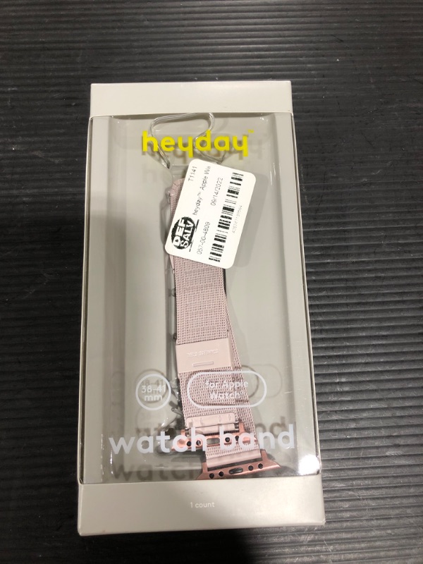 Photo 2 of heyday Apple Watch Metal Mesh - Ballet Pink 38mm-40mm