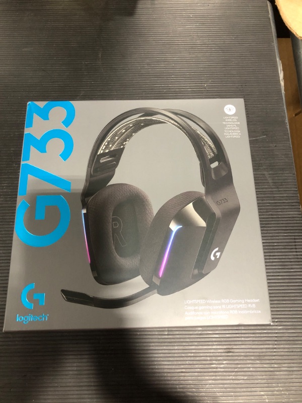 Photo 2 of Logitech G733 Bluetooth Wireless Gaming Headset - Black

