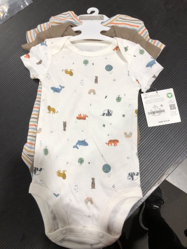 Photo 2 of BABY ORGANIC COTTON RIB SLEEP N PLAY BY CARTERS---SIZE  6M