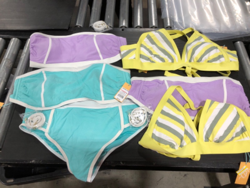 Photo 1 of BOX LOT--WOMENS MISCELLANEOUS SWIMSUIT BUNDLE VARIOUS SIZES