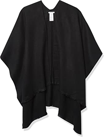 Photo 1 of Amazon Essentials Women's Reversible Poncho--ONE SIZE
